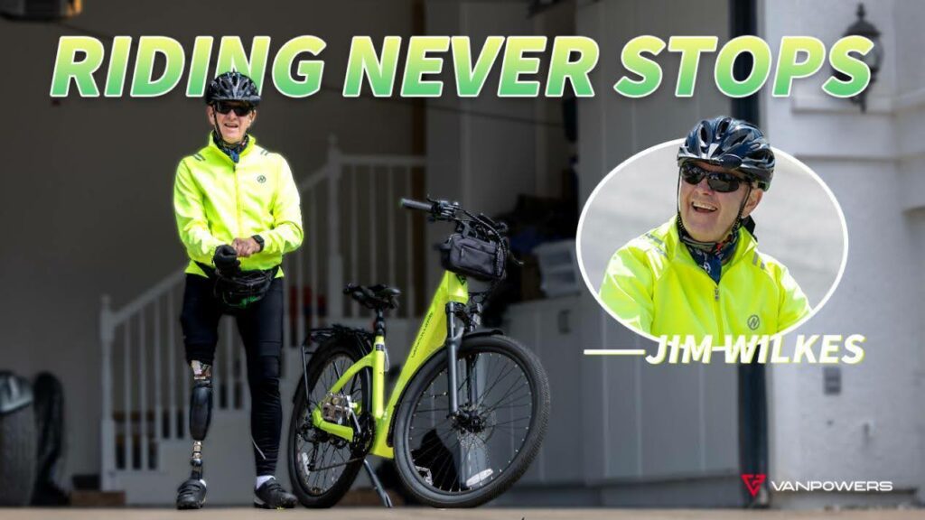 Amputee Rider Jim Wilkes