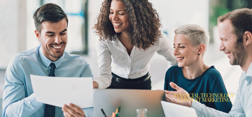Financial Technology Business Content Marketing