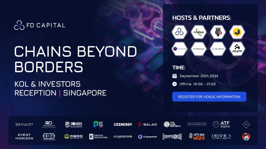 Chains Beyond Borders KOL & Investors Reception Set to Elevate Blockchain Networking in Singapore