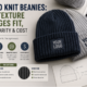 Ribbed Knit Beanies