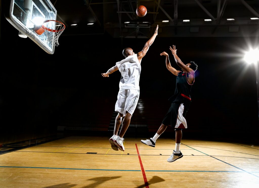 basketball dunk