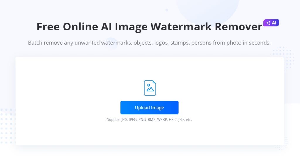 Remove Watermarks from Images