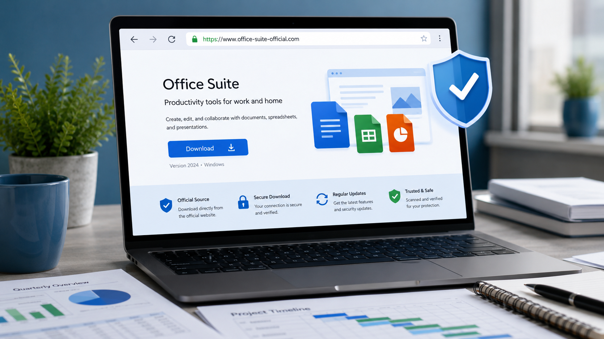 Identify Official Office Software Websites