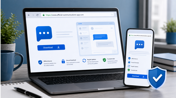 Learn how users and teams can verify communication app sources, avoid fake download pages, and build safer desktop messaging habits.