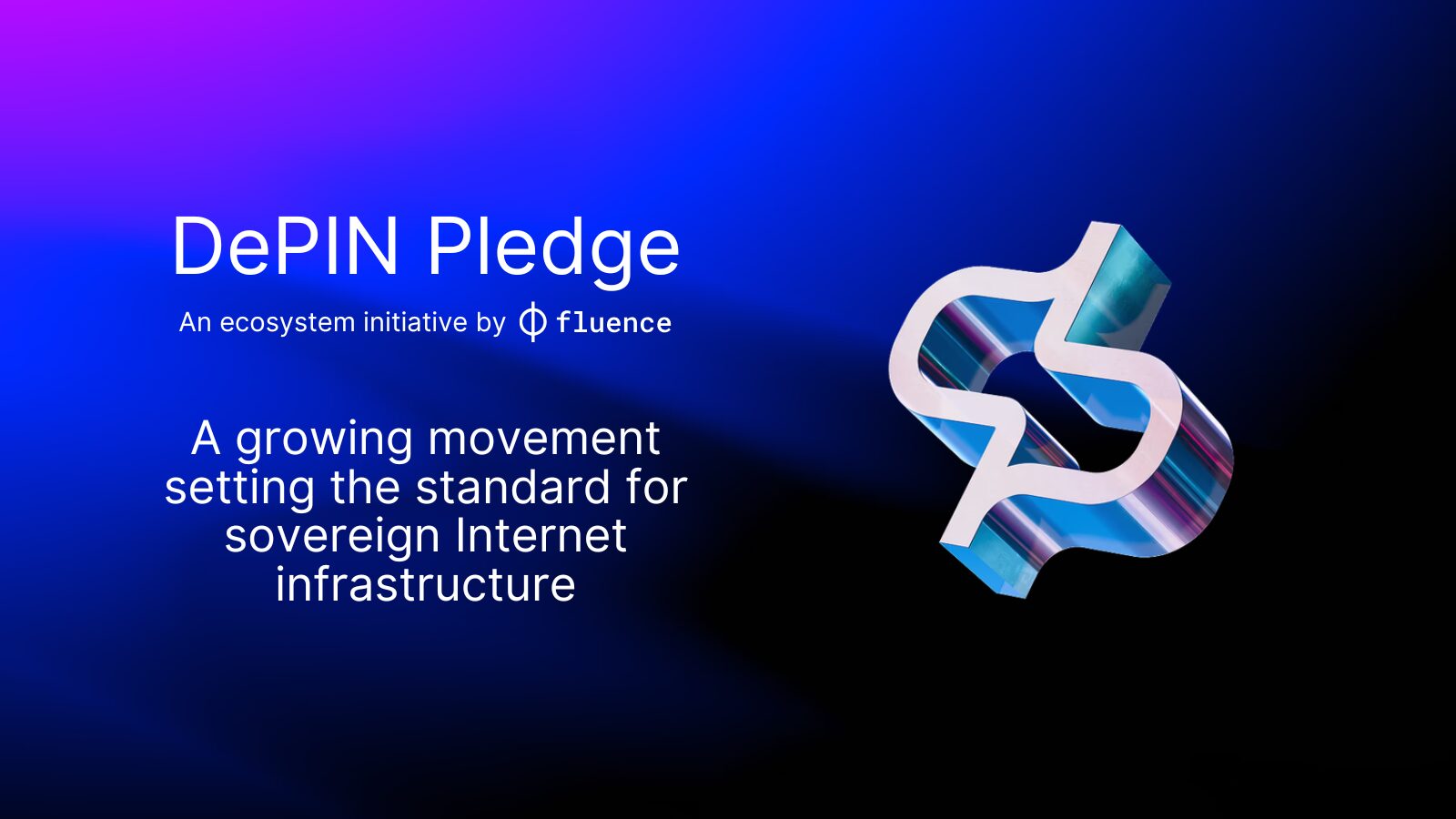 Fluence Introduces DePIN Pledge to Accelerate Web3 Adoption of Decentralized Infrastructure, Backed by Leading DePIN Firms