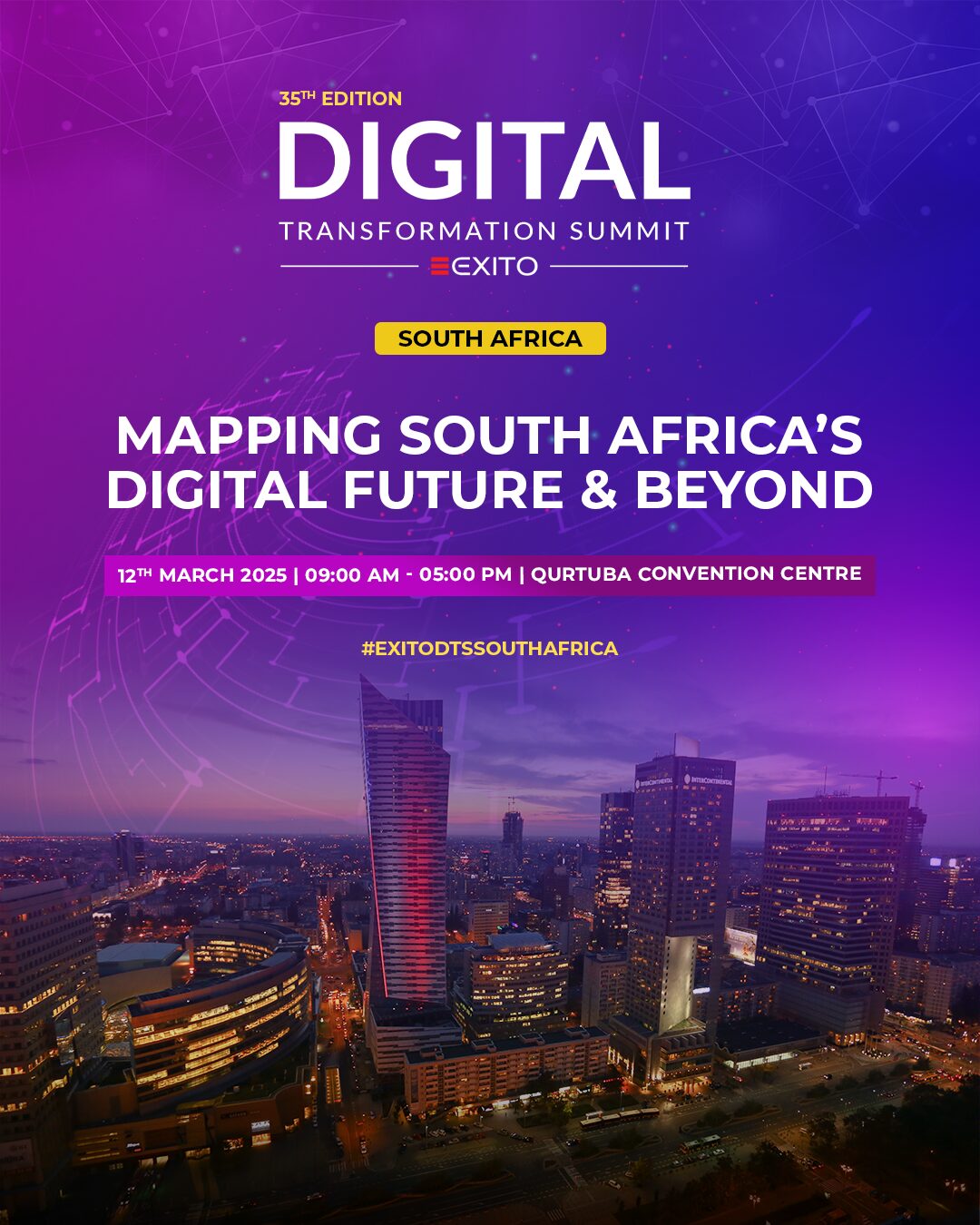 Explore South Africa’s Digital Future at the 35th Digital Transformation Summit, Physical conference on March 12 at Johannesburg, South Africa.