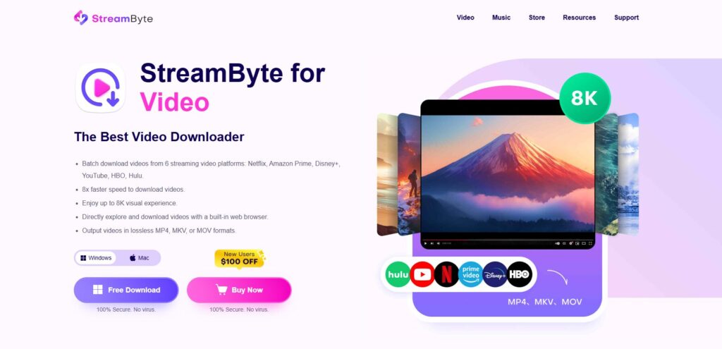 StreamByte for Video Helps You 