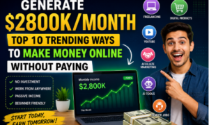 Top 10 Trending Ways to Make Money Online