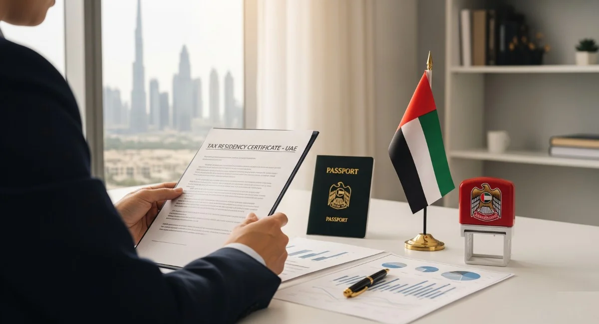 vTax Residency Certificate in Dubai