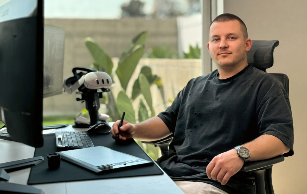 3D artist and founder of Digital Stick
