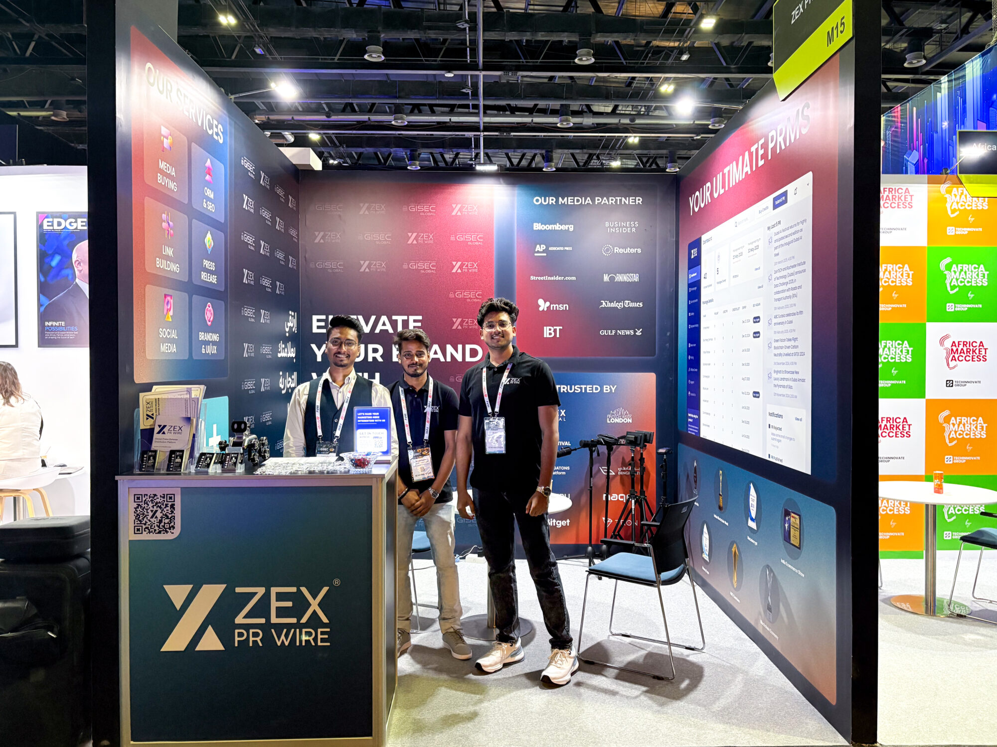 ZEX PR WIRE Wraps Up Successful Showcase at GISEC Global 2025