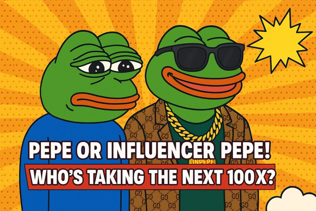 Which Memecoin Will Be The Next 100x This Bull Run, Pepe Or Influencer Pepe (Inpepe)?
