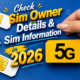 Check Sim Owner Details