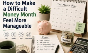 How to Make a Difficult Money Month Feel More Manageable