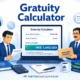 Calculate Gratuity