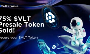 XRP News: Vaultro Finance Presale Surpasses 75% Allocation with Just 5 Days Remaining — Don’t Miss Out on $VLT Presale 