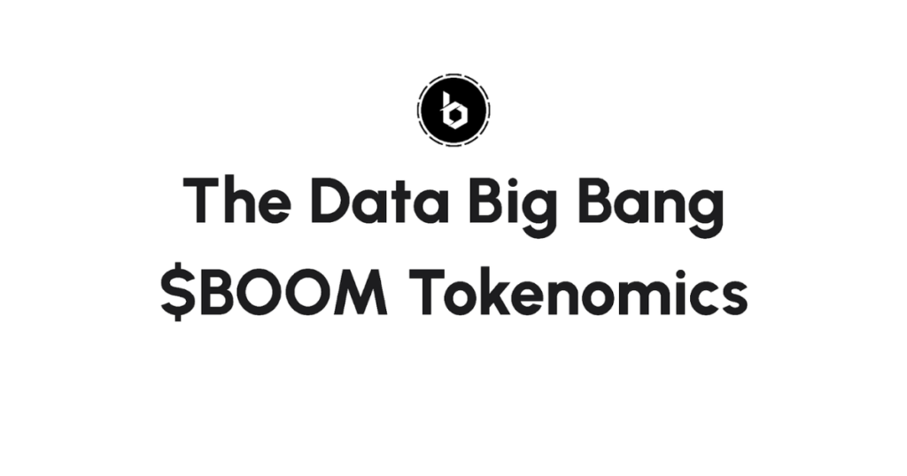 Boom’s TGE: Unpacking $BOOM Tokenomics & AI-Powered Data Rewards