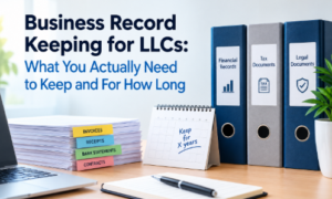 Business Record Keeping