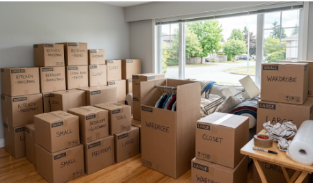 Moving Boxes & Packing Supplies