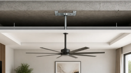 The Fan Should Be Supported Independently