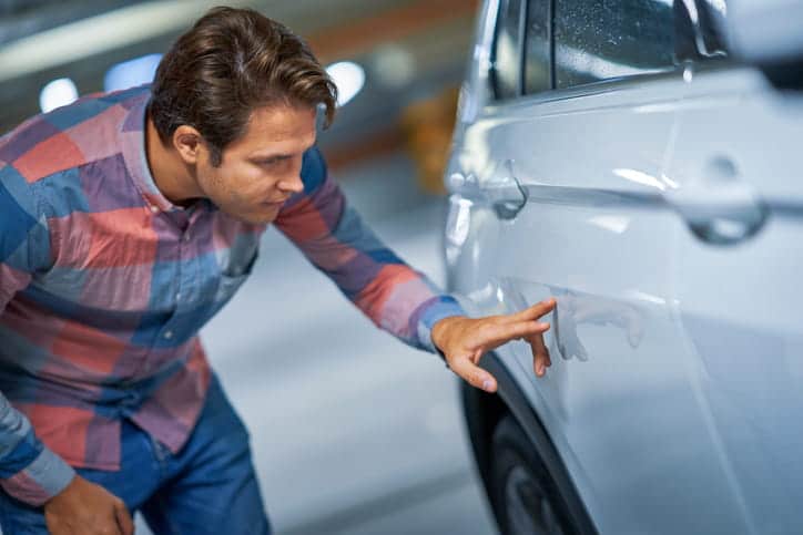 Return to a Car That's Been Hit While Parked