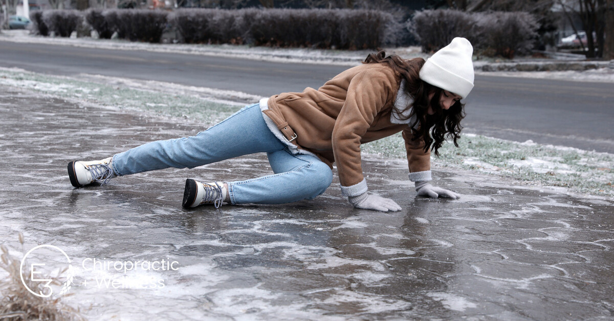 Physics of Ice: Why Winter Falls Cause