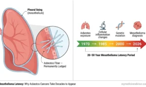 50-Year Fuse: Why Mesothelioma Appears