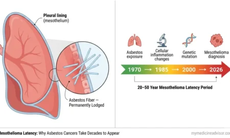 50-Year Fuse: Why Mesothelioma Appears