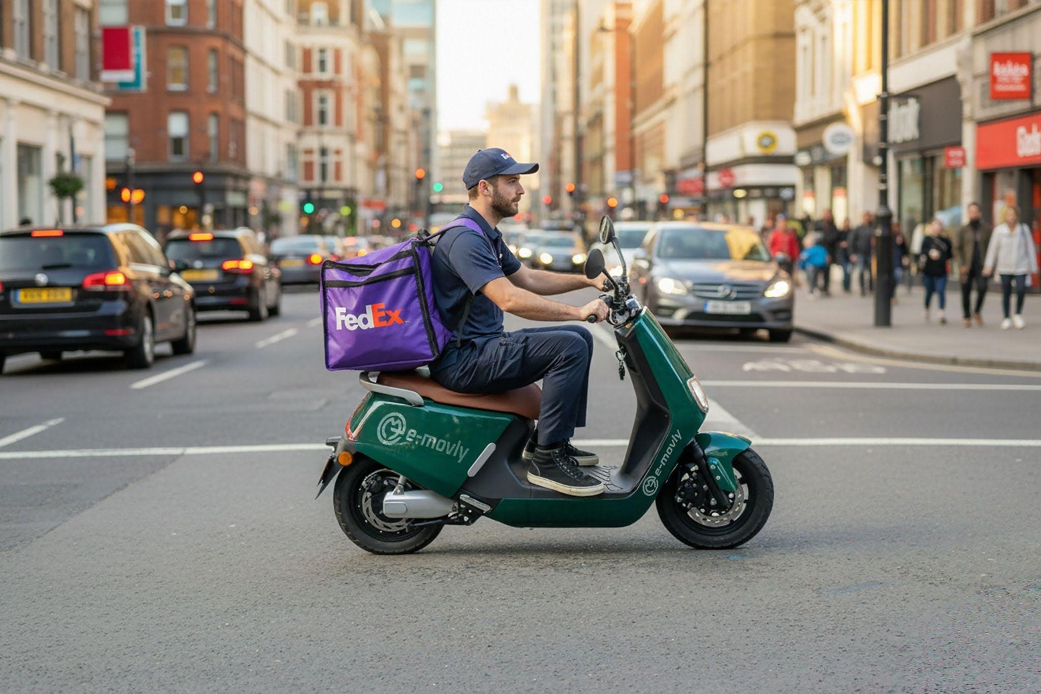 Why DHL, FedEx, and Aramex Are Switching to eMovly E-Bikes for City Deliveries