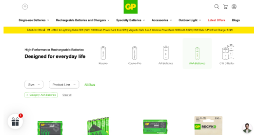 Panasonic eneloop AAA