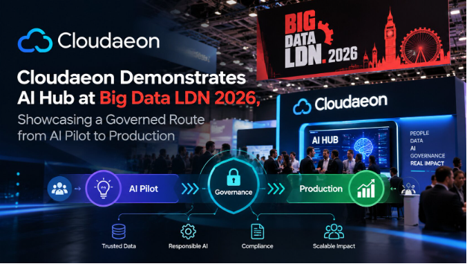 Cloudaeon Demonstrates AI Hub at Big Data LDN 2026, Showcasing