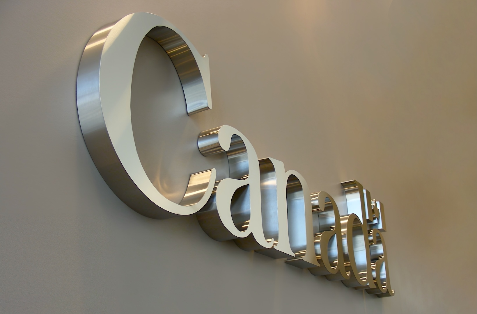 Dimensional Logo Signs