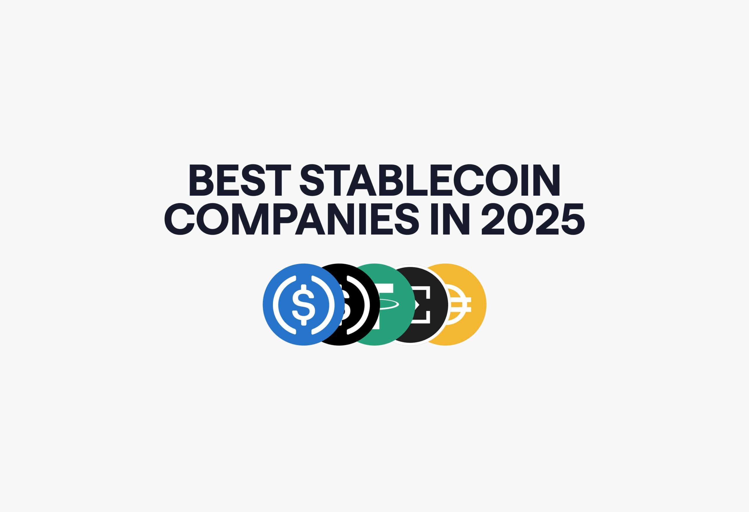 Who Are The Best Stablecoin Payment Providers In 2025?