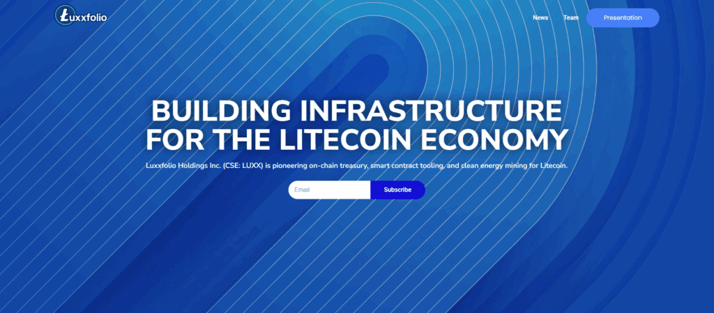 Luxxfolio’s $100M Shelf Prospectus Signals Bold Litecoin Bet—But Is It Too Narrow?
