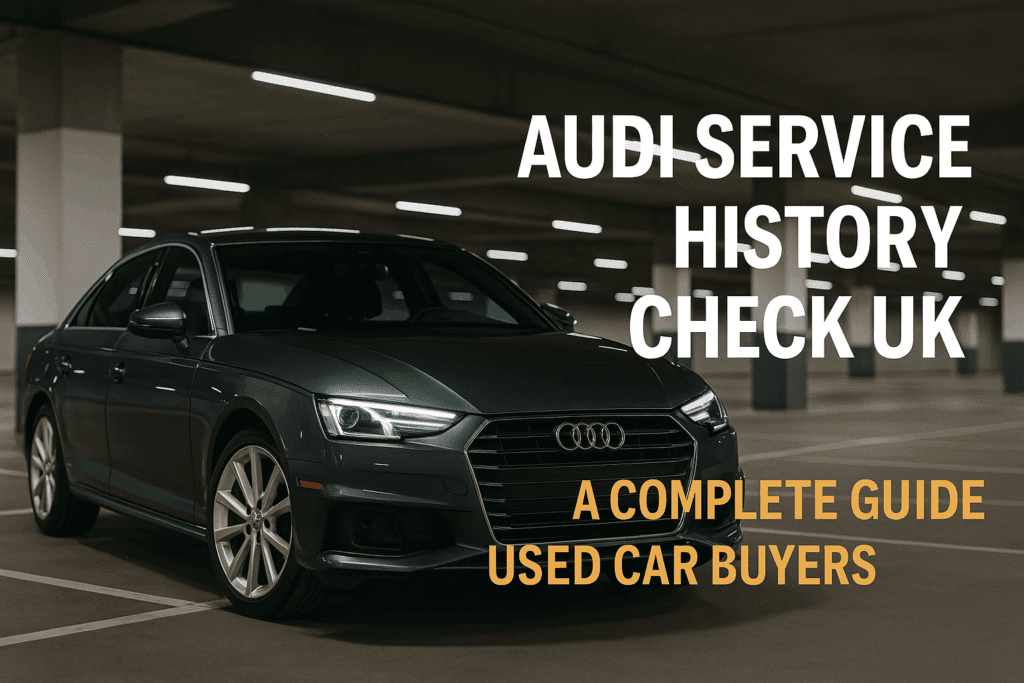 Audi Service History Check: A Complete Guide for Used Car Buyers