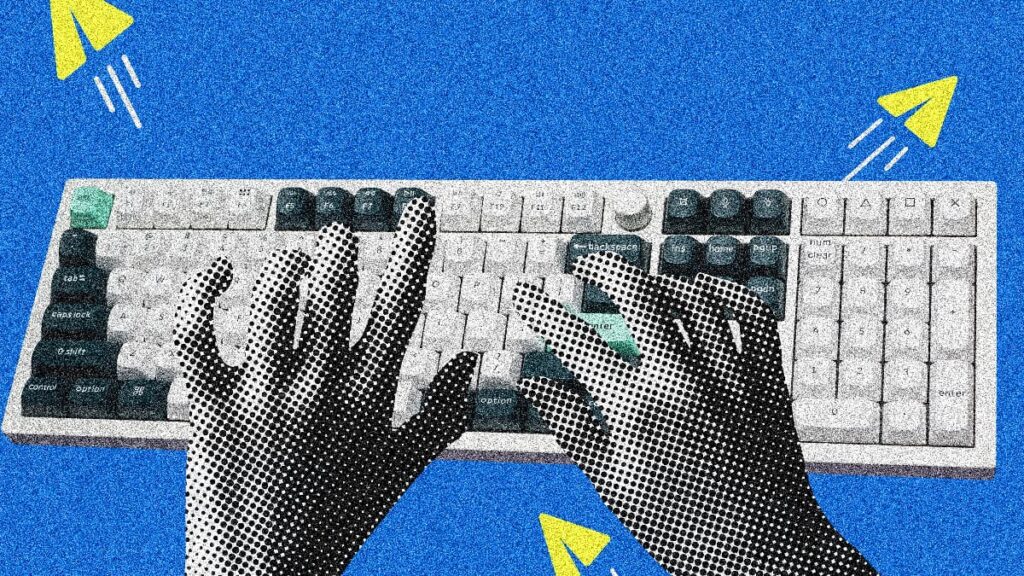 KEYBOARD LOOKING NEW