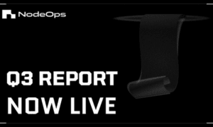 NodeOps Q3 2025 Report Highlights Explosive Growth