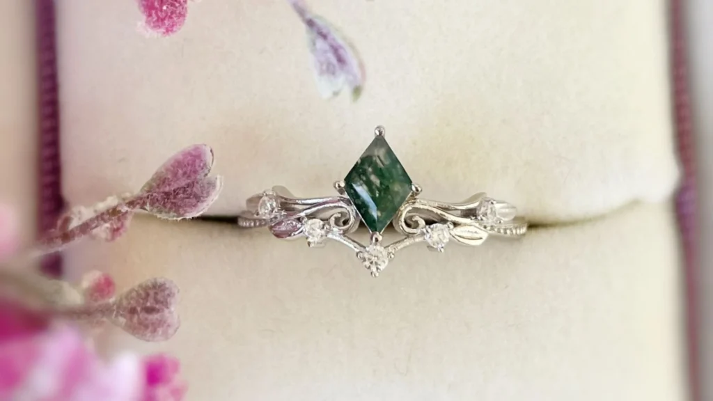 Moss Agate Rings Are the Perfect Symbol