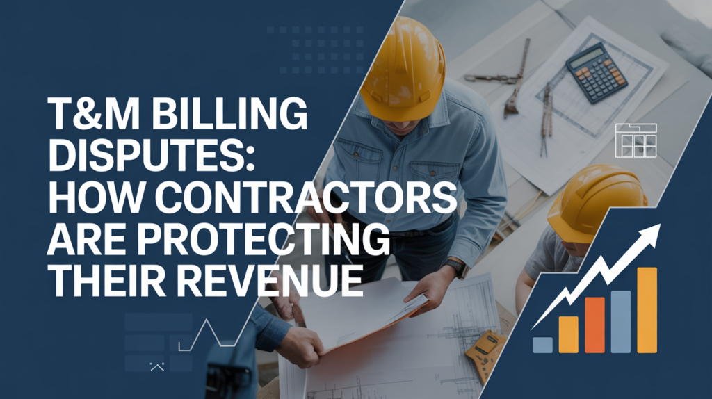 T&M Billing Disputes: How Contractors Are Protecting Their Revenue