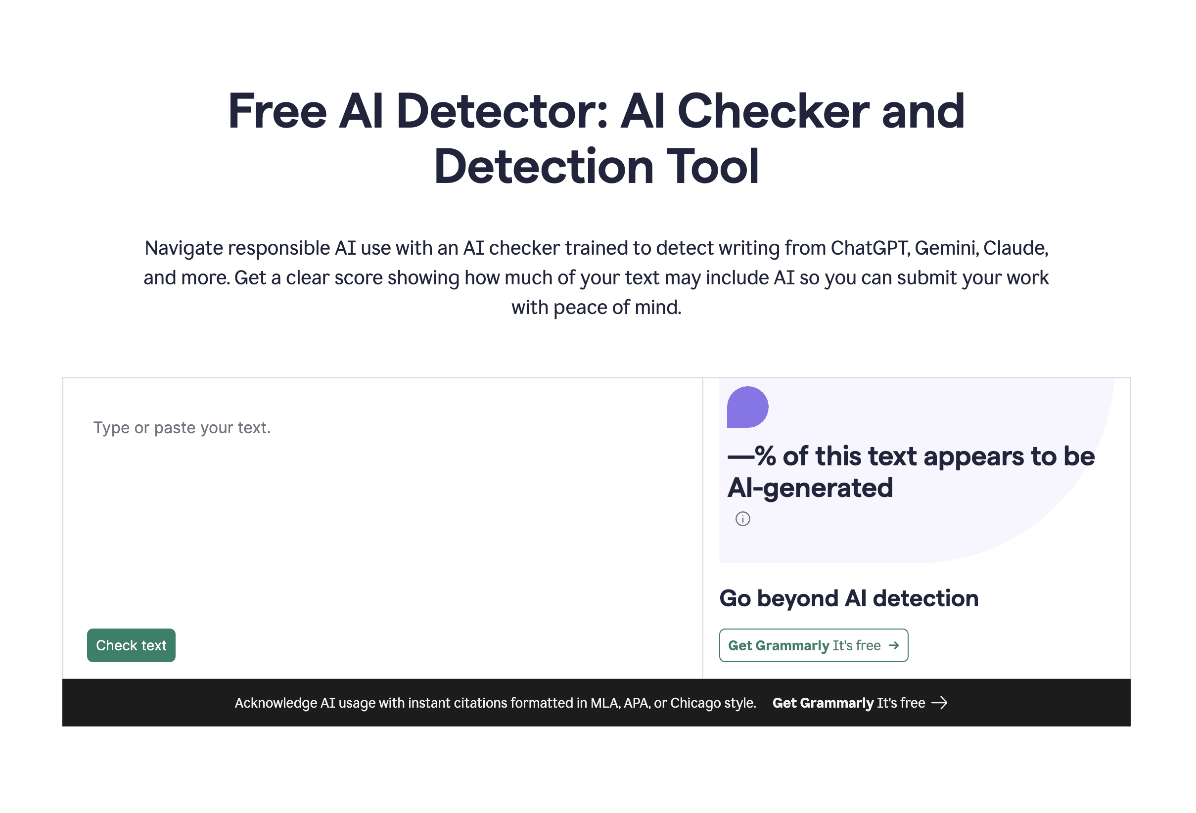 High-Precision AI Content Detector
