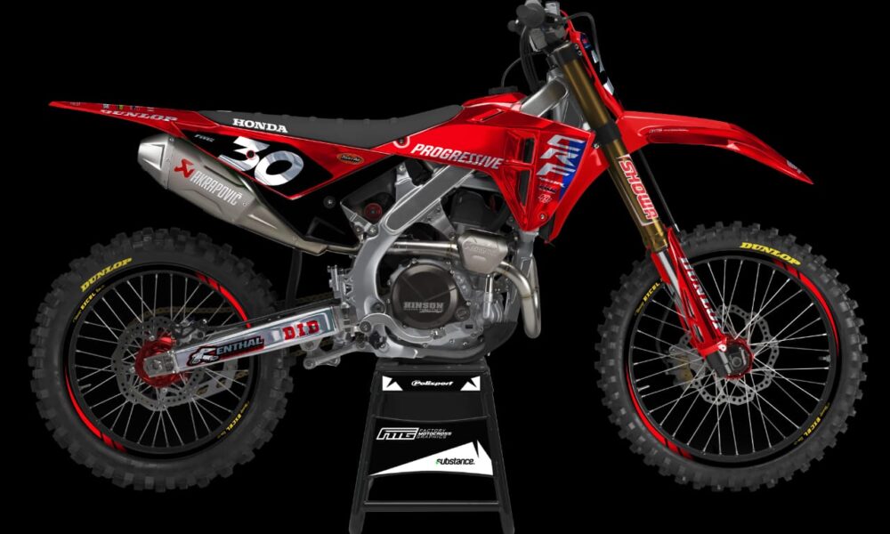 Upgrade Your Dirt Bike Look with Premium Motocross Honda Graphics