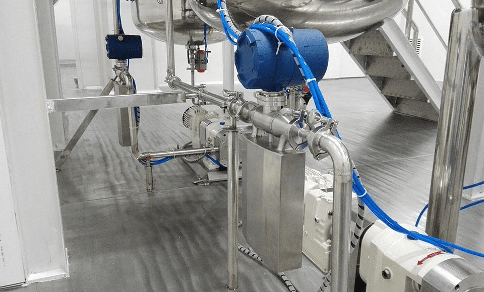 Right Coriolis Flowmeter for Pharmaceutical Applications