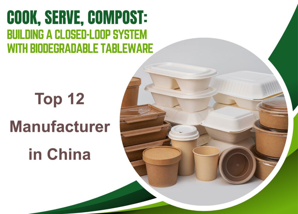 Top 12 Biodegradable & Compostable Tableware Manufacturers in China (2025 Industry Research Report)