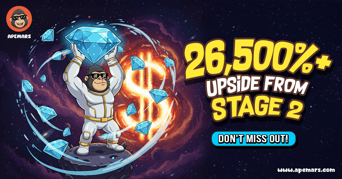 Looking for the Next 100x Crypto? APEMARS Leads 11 High-Potential Coins with 26,520% Returns