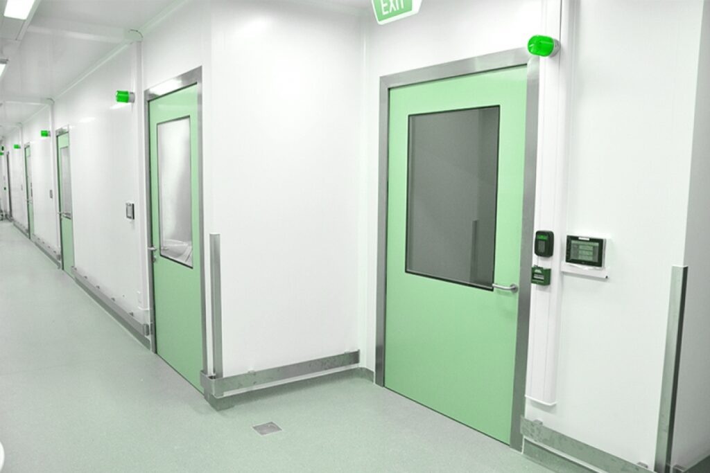 Cleanroom Hinged Doors