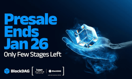 BlockDAG Surges Toward January 26 Deadline with $442M Raised, 3.5M Miners; Solana Eyes $176 Amid Zcash Turmoil