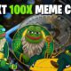 next 100x memecoin