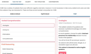 High-Quality Online Intelligence Assessment