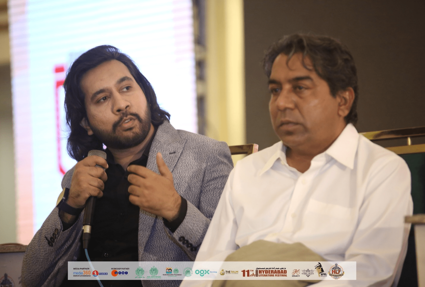 Waqas Hussain, International Author, Speaks at Hyderabad Literature Festival