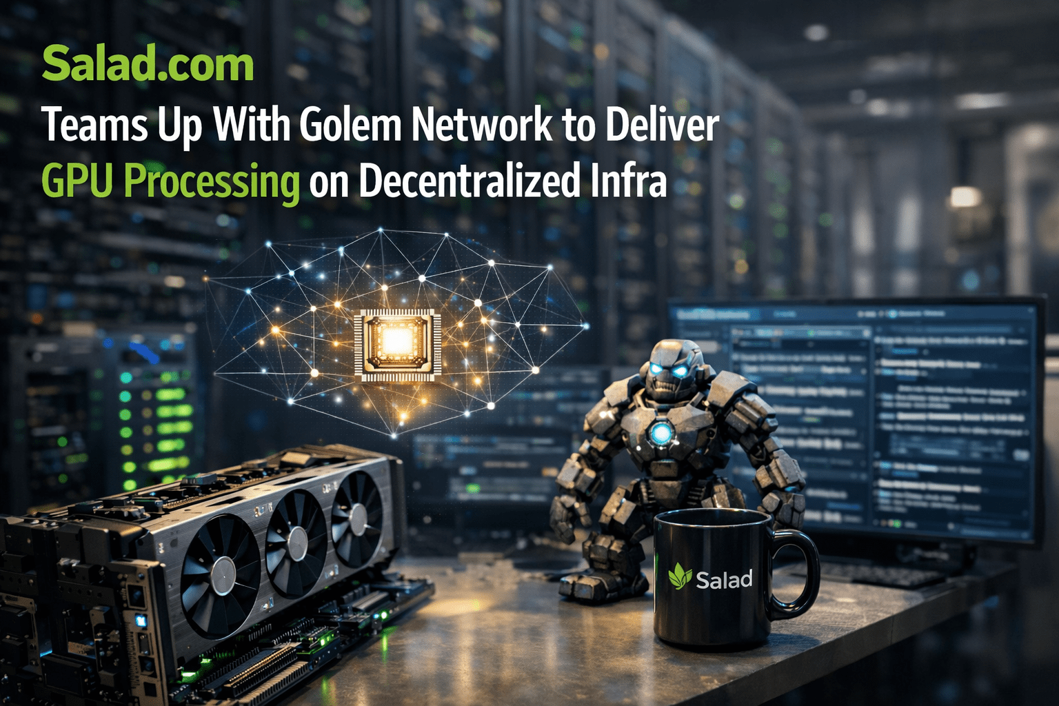 Salad.com Teams Up With Golem Network to Deliver GPU Processing on Decentralized Infra